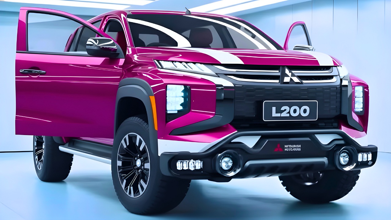 2026 Mitsubishi L200 Unveiled Featuring Rugged Design Changes, Improved Performance and Utility Upgrades