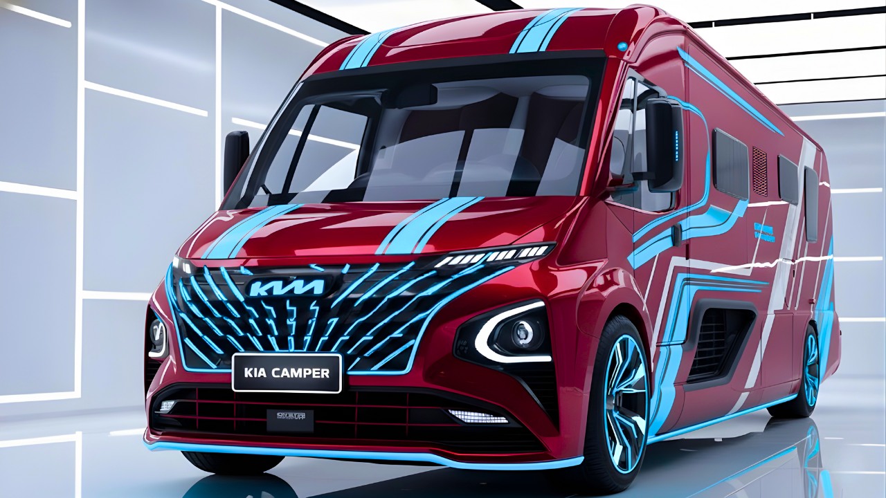 2026 Kia Camper Van Designed for Clever Living and Easy Road Trips