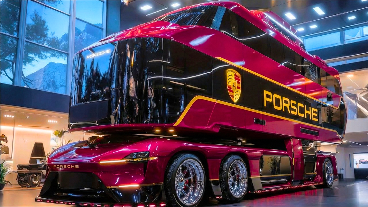 2026 Porsche Motorhome Debuts: Where Supercar DNA Meets Ultra-Luxury RV Living