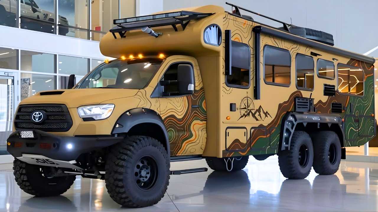 2026 Toyota Motorhome Highlight: Rugged Ability, Advanced Controls, and Relaxed Touring